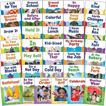 Shell Education Teacher Created Materials Book Set, Sight Words, Pre-K, 36/ST, 36PK SHL126776